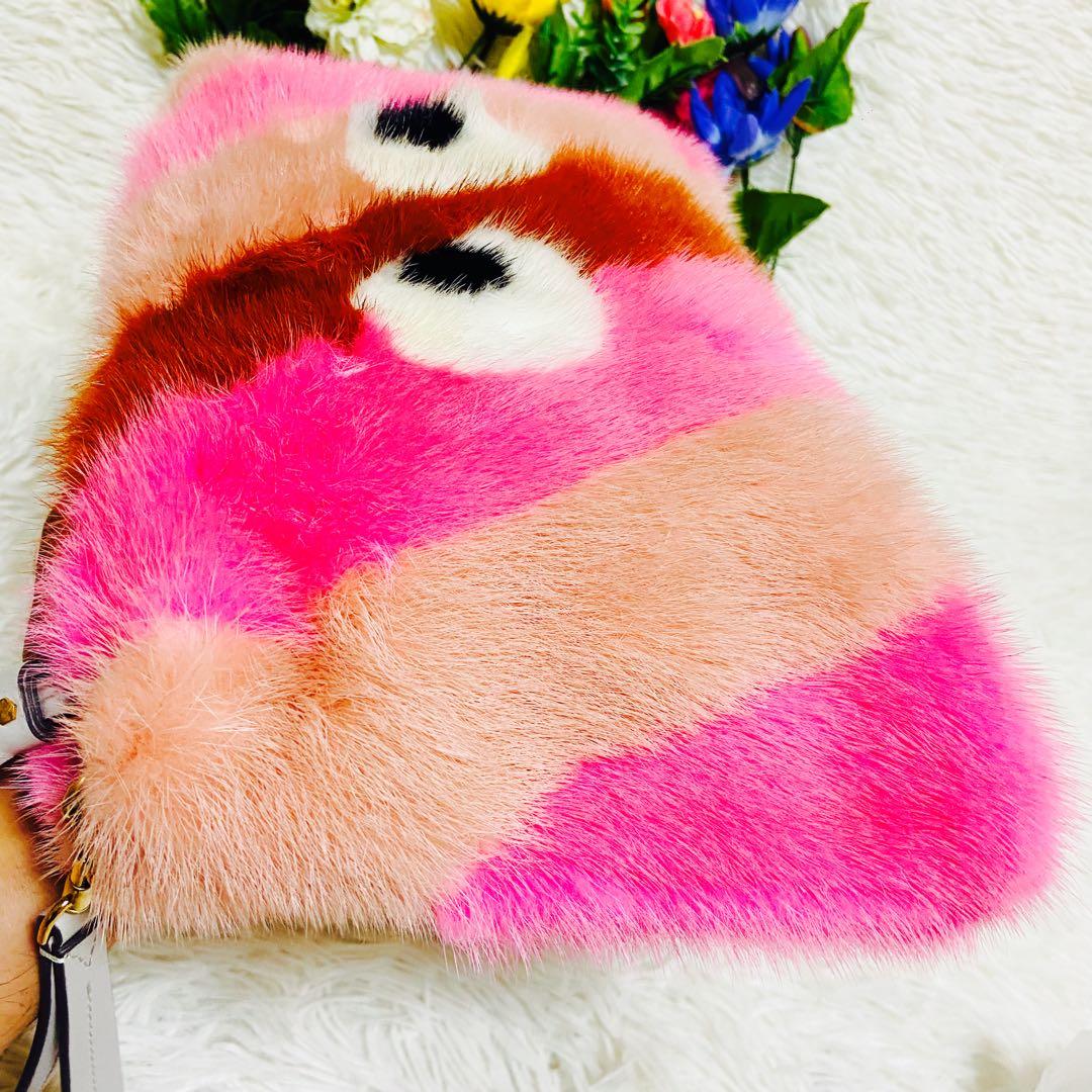 ANYA HINDMARCH✨アニヤハインドマーチ✨バッグ✨13万✨ミンクファー