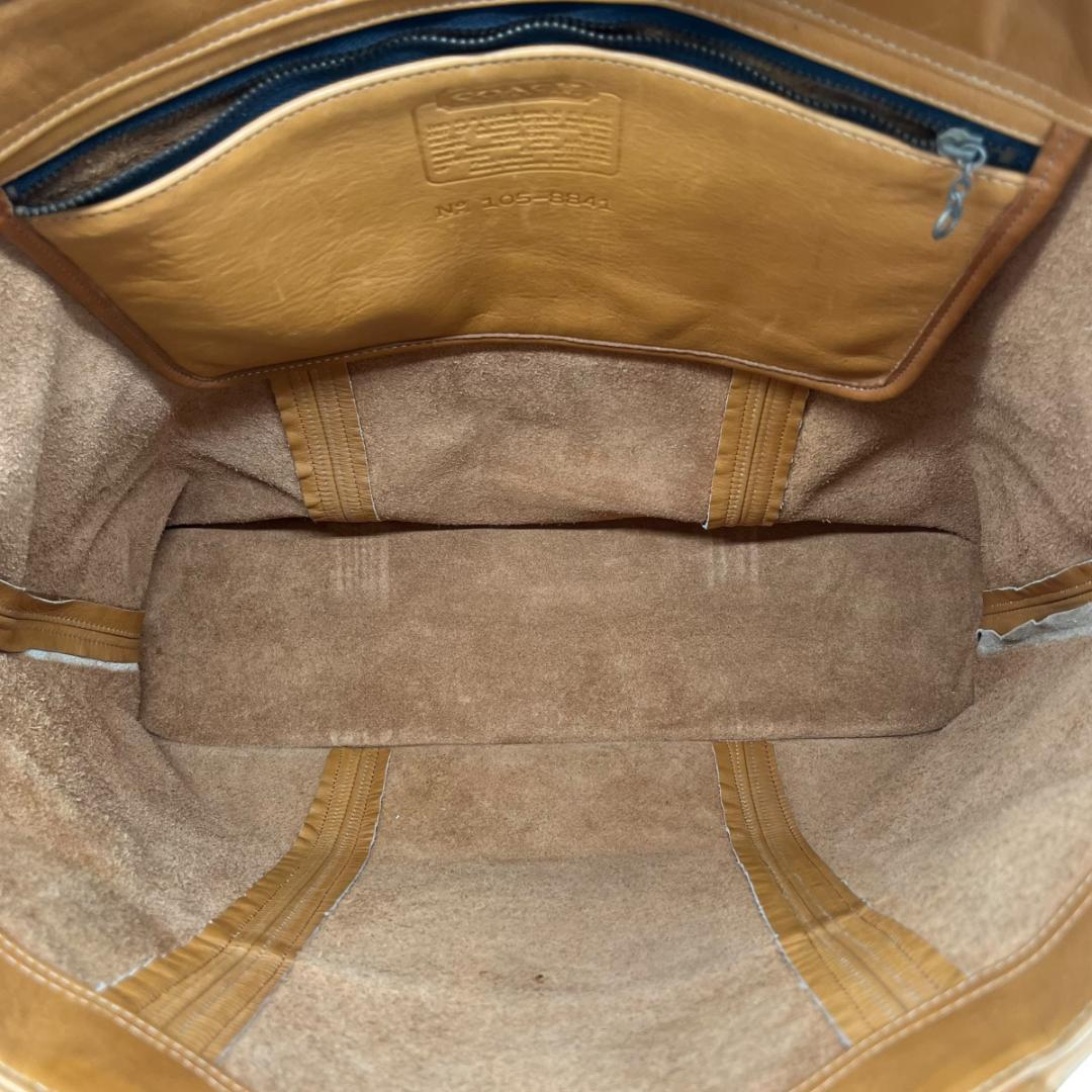 良品　coach オールドコーチ　トートバッグ　レザー　A4 肩掛け　ビジネス