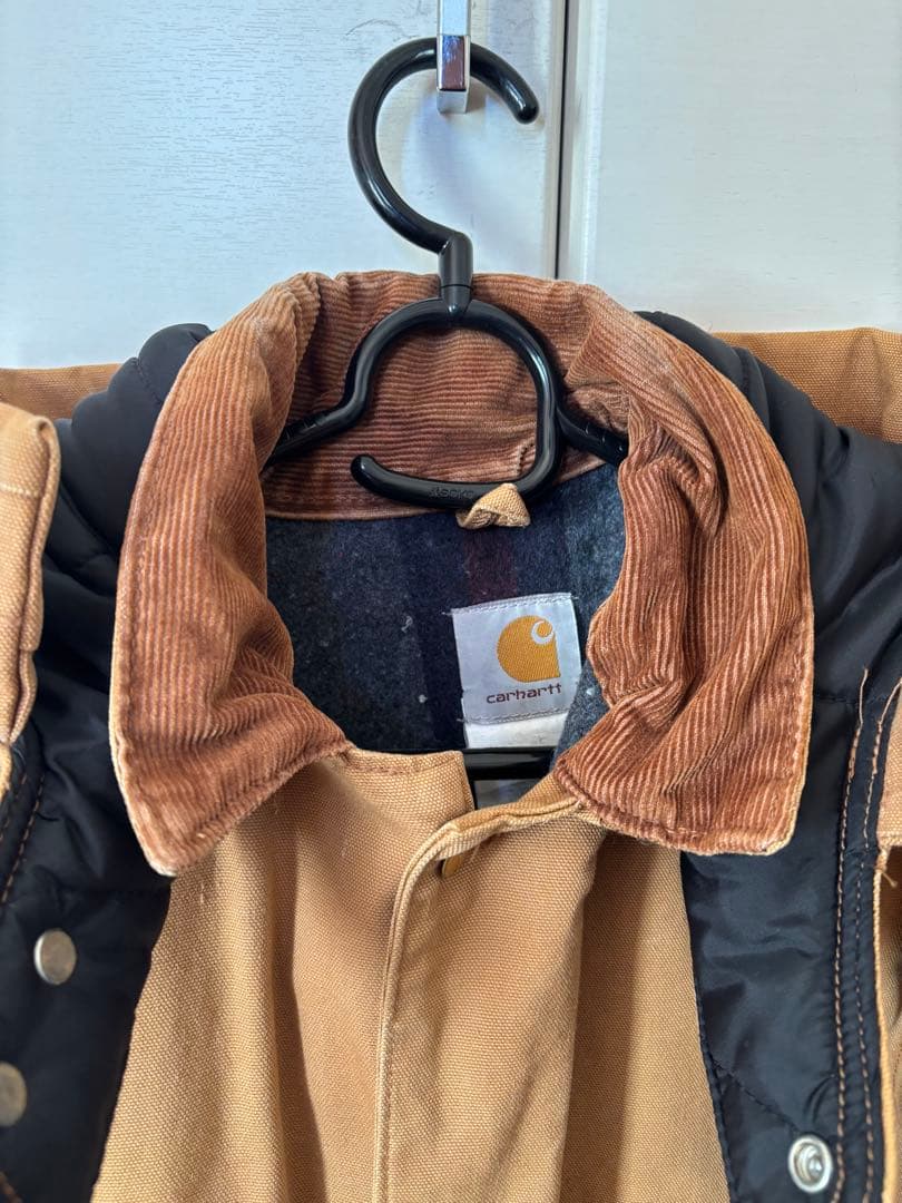 山夕　Carhartt フード付き ジャケット カバーオール
