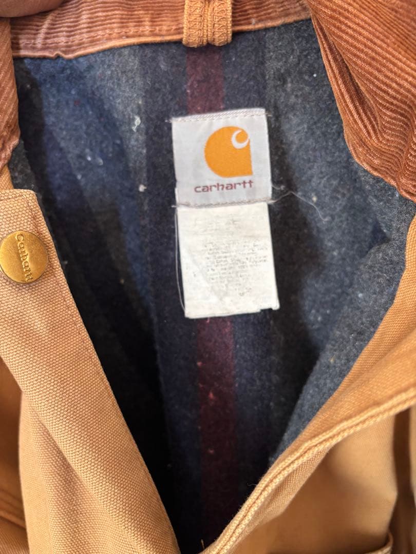 山夕　Carhartt フード付き ジャケット カバーオール
