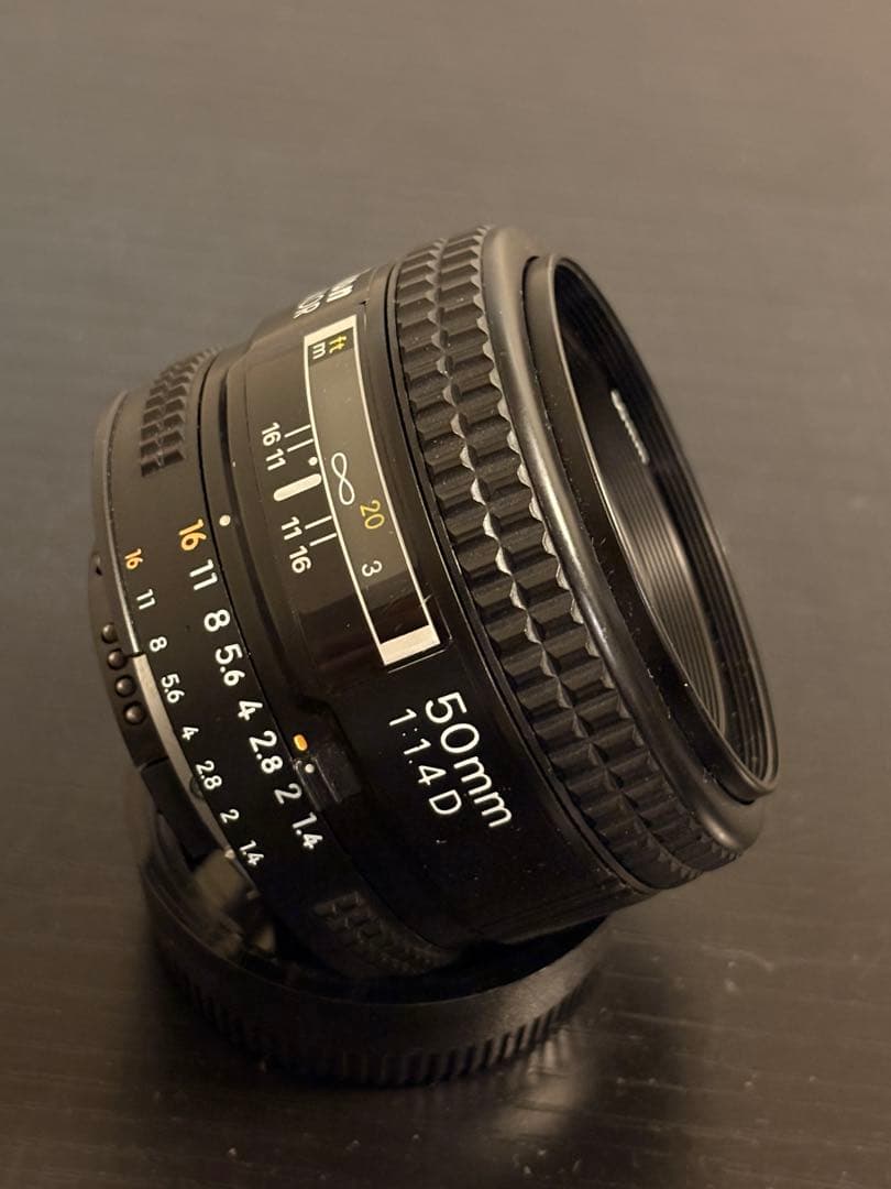 Nikon AF NIKKOR 50mm f/1.4Dレンズ
