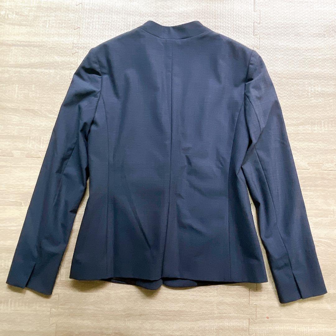 美品⚑グリーンレーベルリラクシング カチリラ パンツスーツ ネイビー 36 S