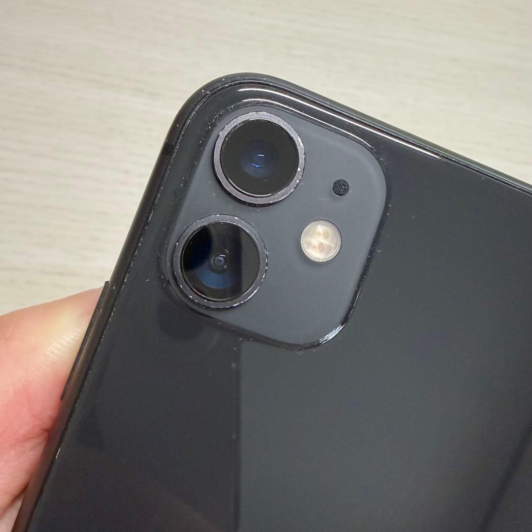 【即使用可能品】iPhone 11 128GB ブラック SIMフリー
