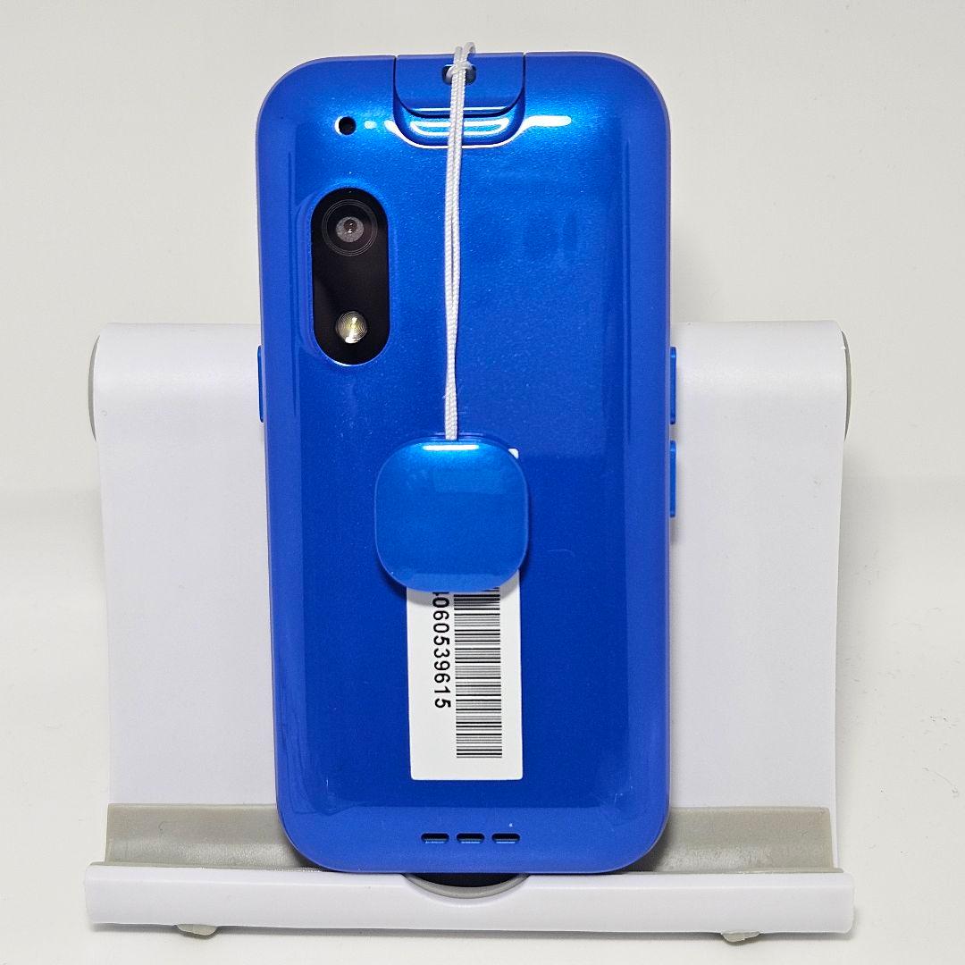 極美品 キッズフォン3 ブルー 青 説明書 ケース ストラップ