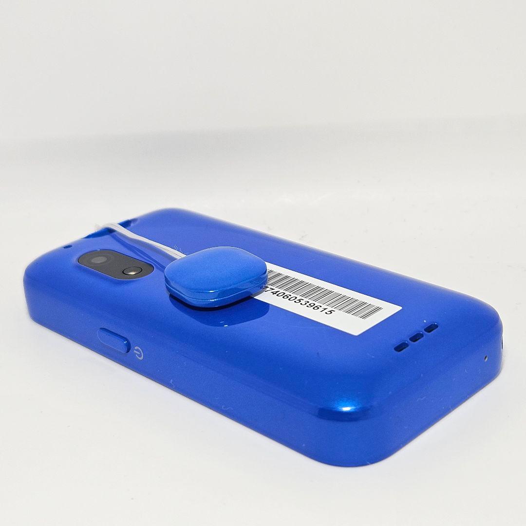 極美品 キッズフォン3 ブルー 青 説明書 ケース ストラップ