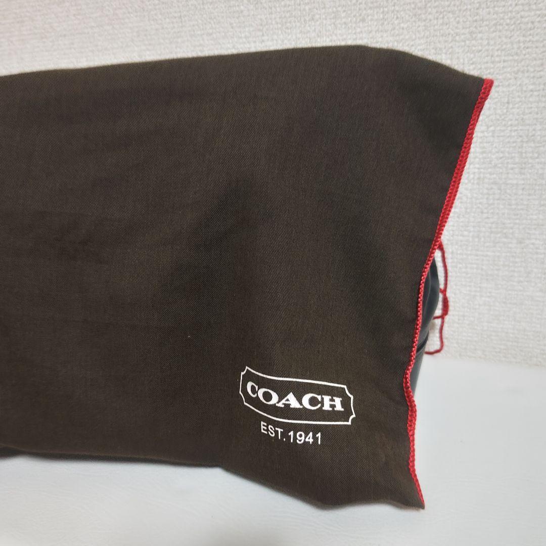 COACH ハンドバッグ　レザー　ブラック