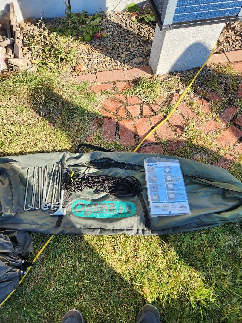 ogawa オガワ ワンタッチわかさぎテント