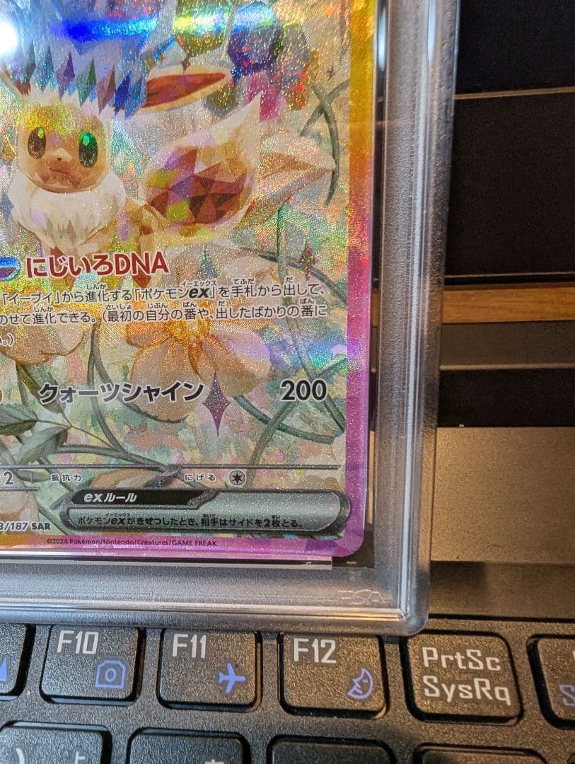 ポケモンカード　テラスタルフェスex イーブイex SAR psa10