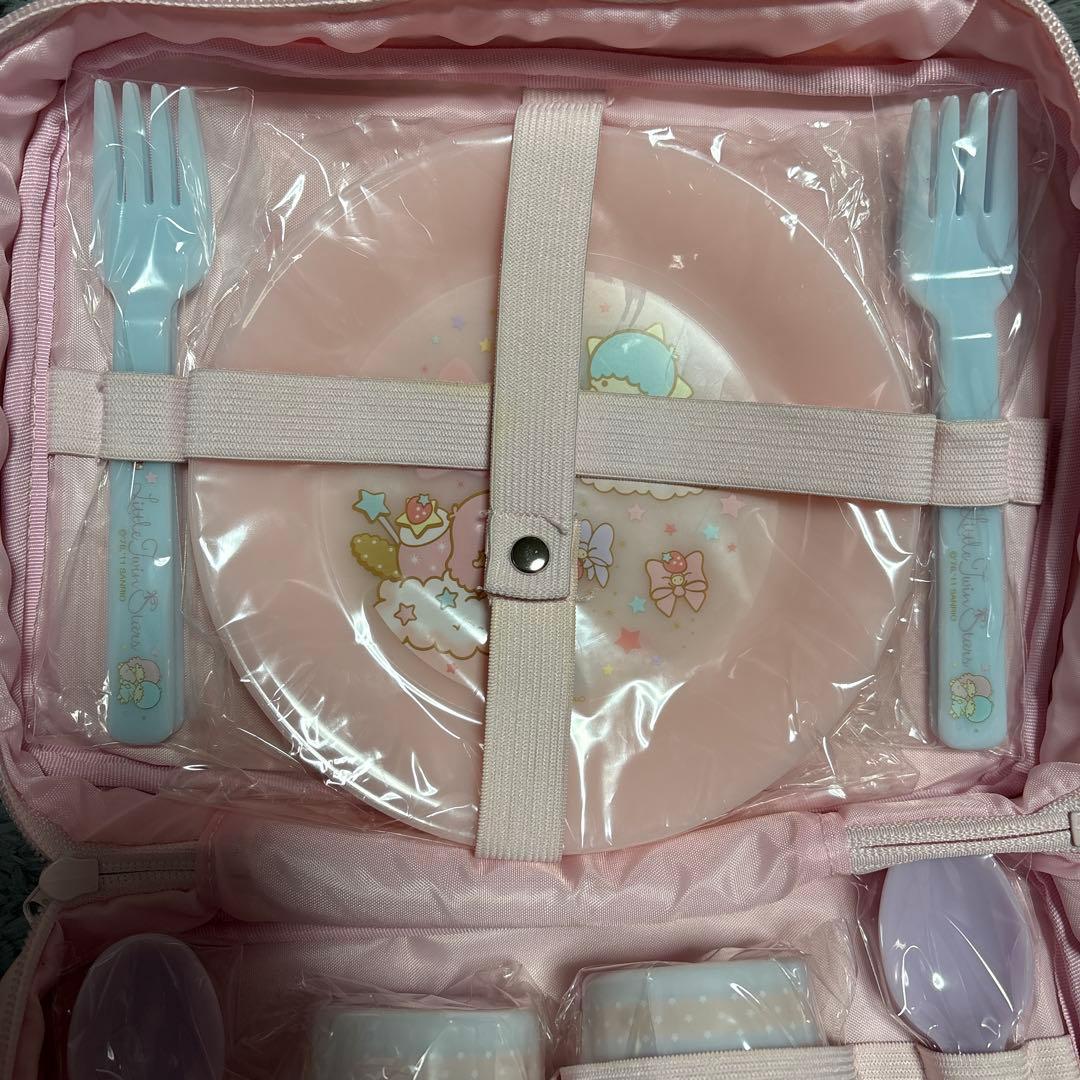 リトルツインスターズ キキララ　ピクニックセット　新品未使用　値下げ