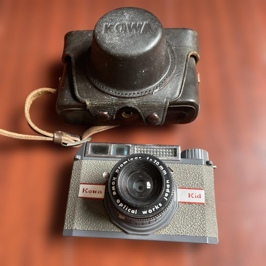 Kowa Kid フィルムカメラ レザーケース付き