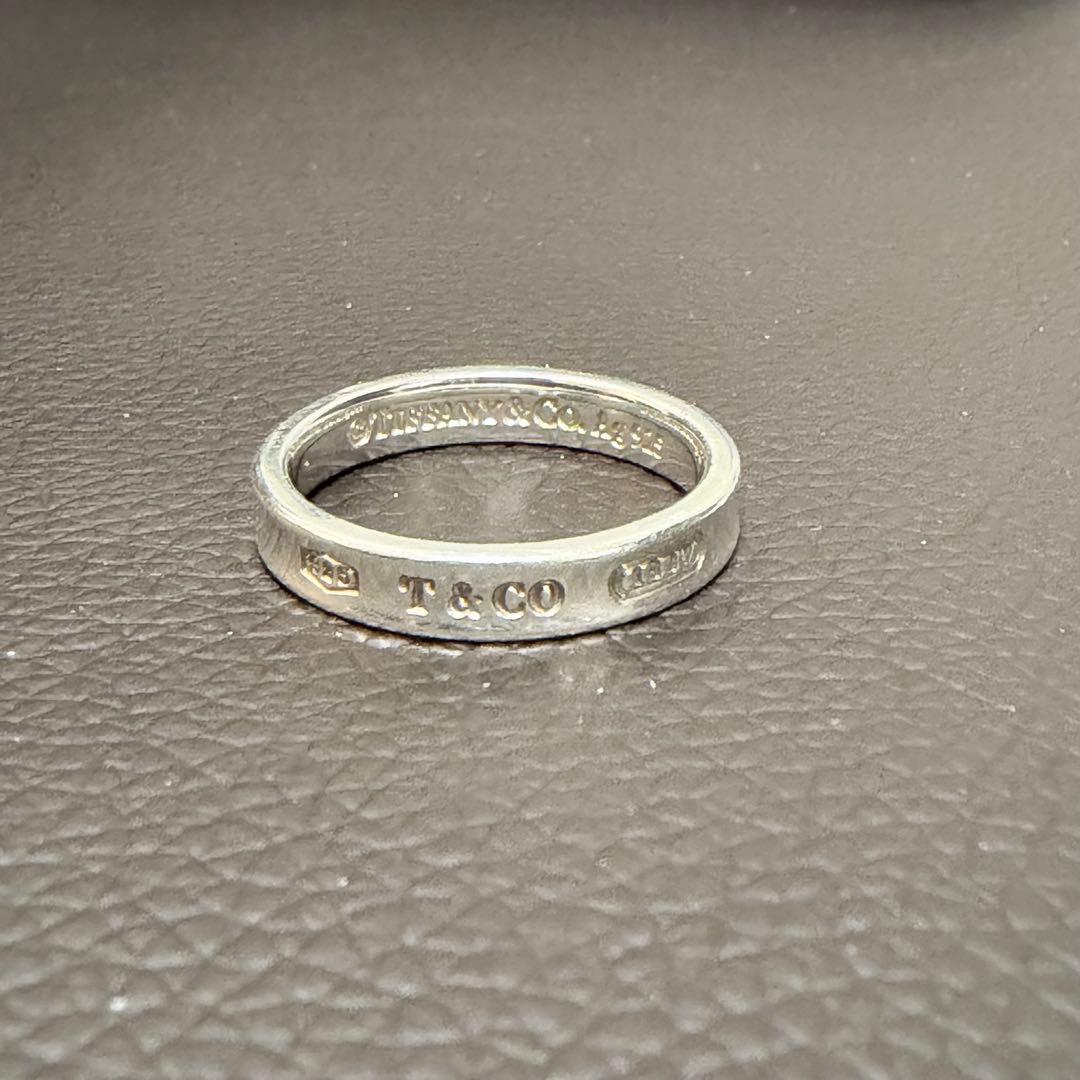 【希少】22号相当 ティファニー 定番 ナロー リング シルバー925