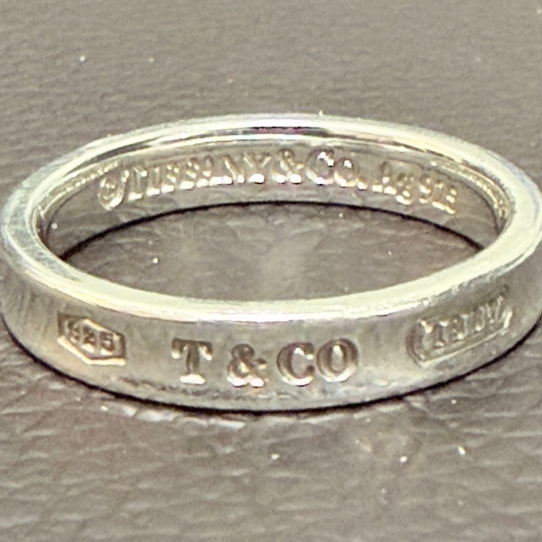 【希少】22号相当 ティファニー 定番 ナロー リング シルバー925