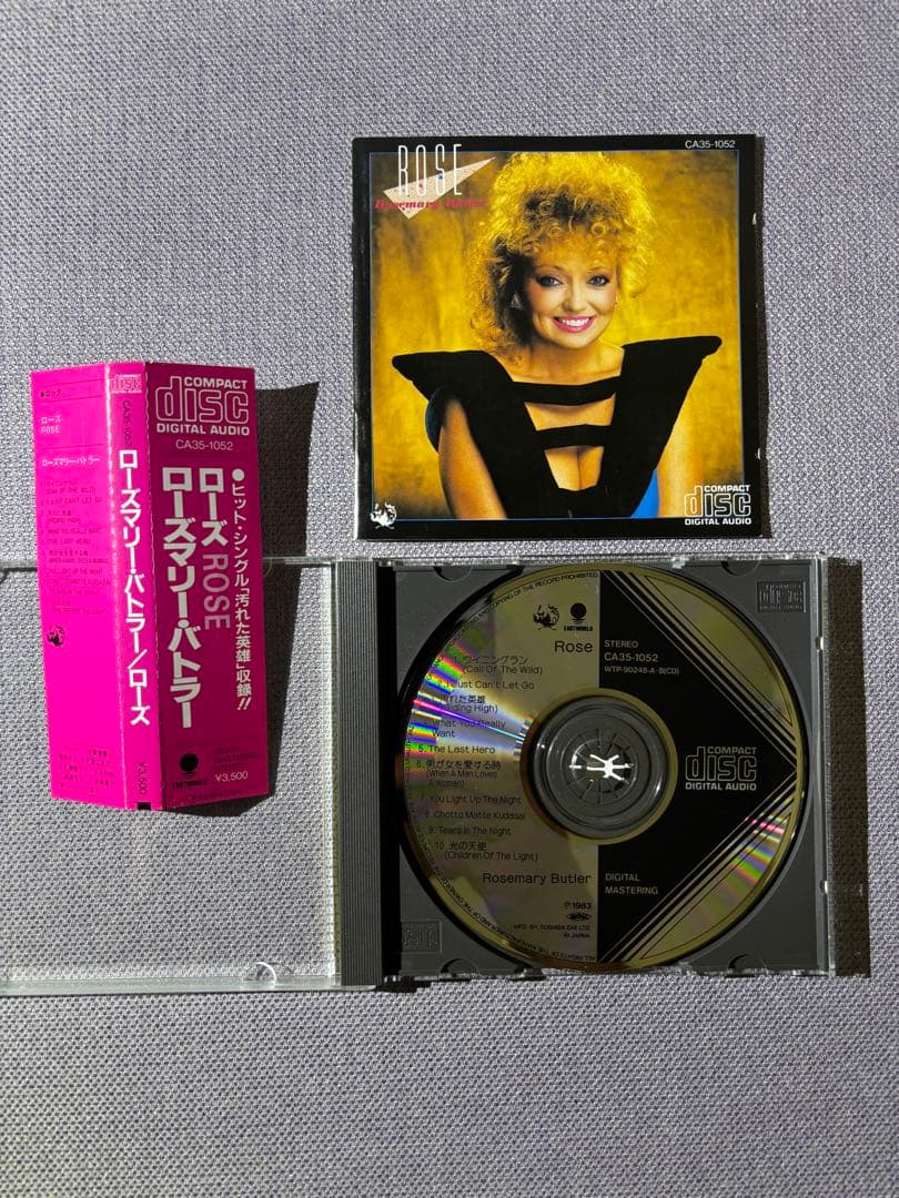 ローズマリー・バトラー ROSE 国内廃盤帯付 東芝EM CA35-1052