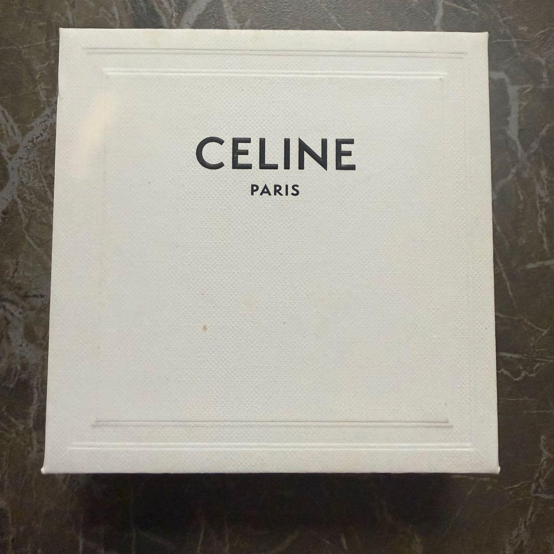 CELINE セリーヌ ロゴ入り　シュシュ