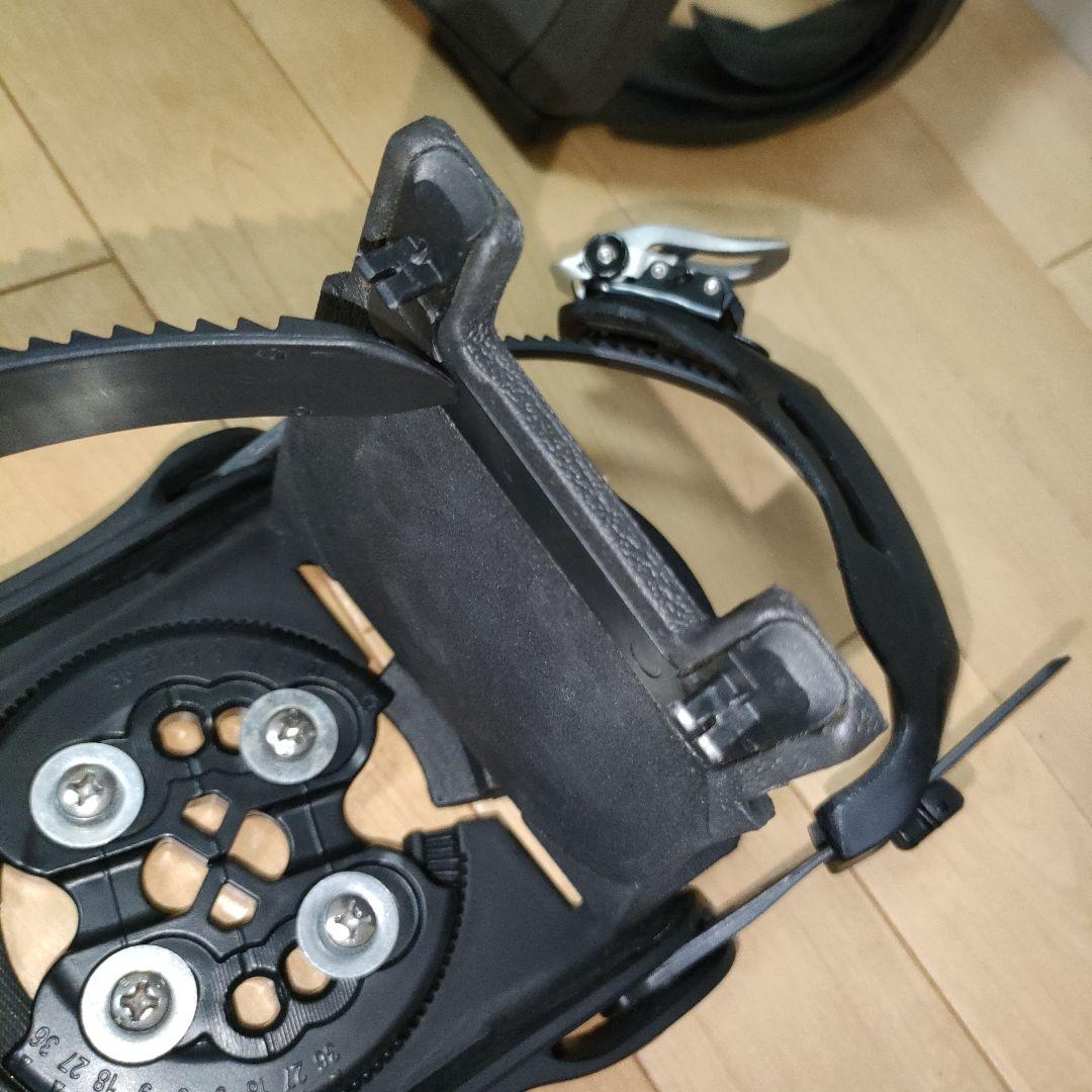 中古　バートンCARTEL X スノーボード ビンディング Mサイズ　グラトリ