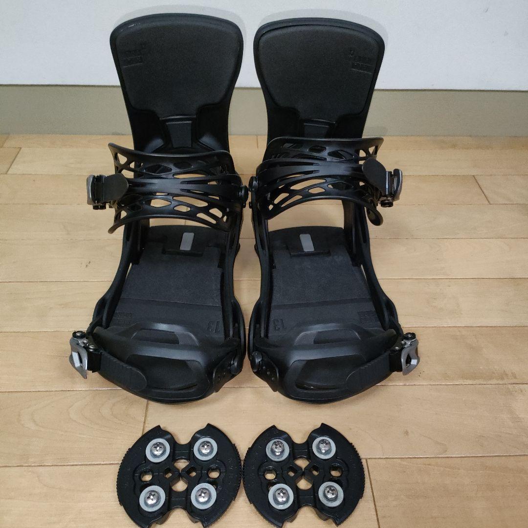 中古　バートンCARTEL X スノーボード ビンディング Mサイズ　グラトリ