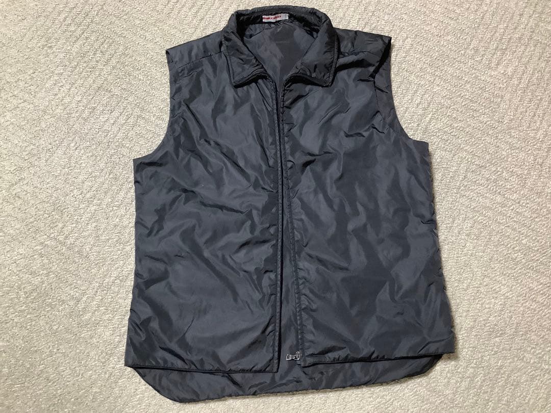 プラダメンズダウンベスト黒　L