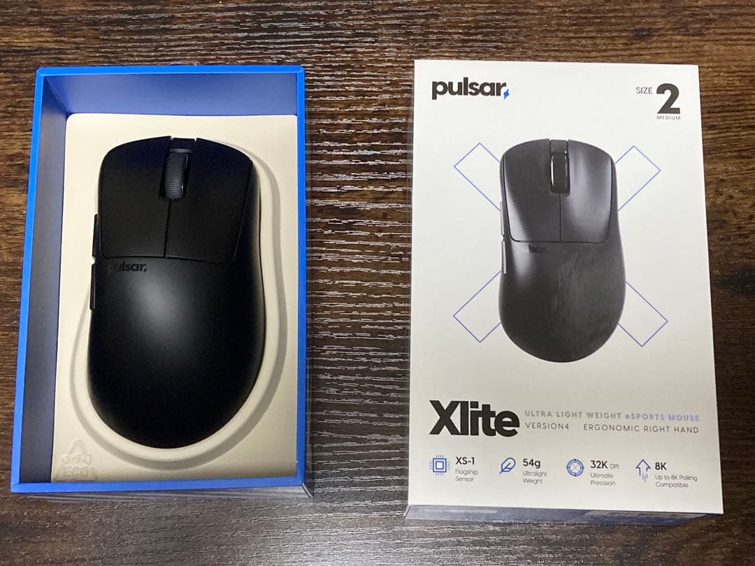 マウス・トラックボール Pulsar Xlite v4 Medium Gaming Mouse