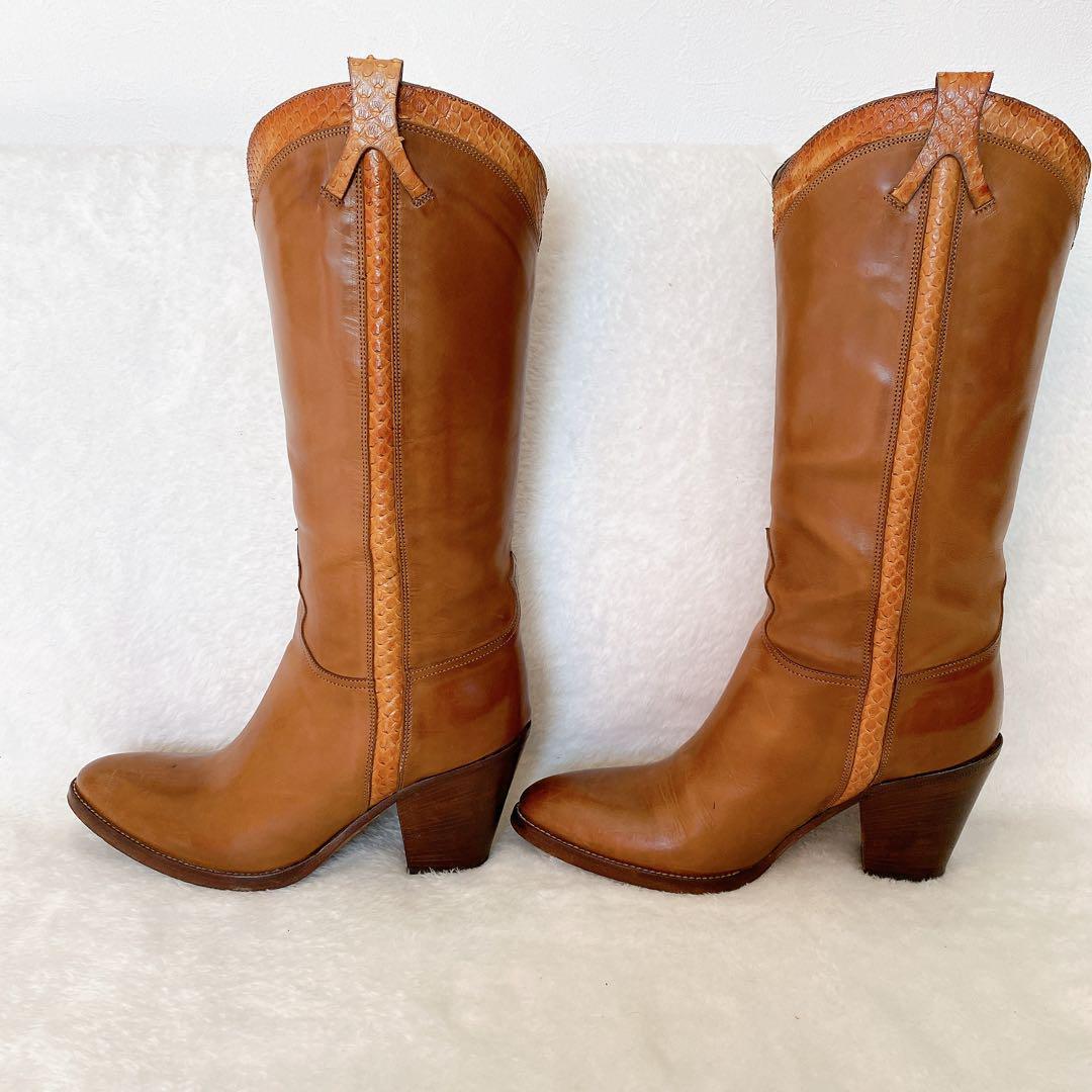 SARTORE ♡サルトル　本革ウエスタンブーツ　サイズ36.5 23.5cm