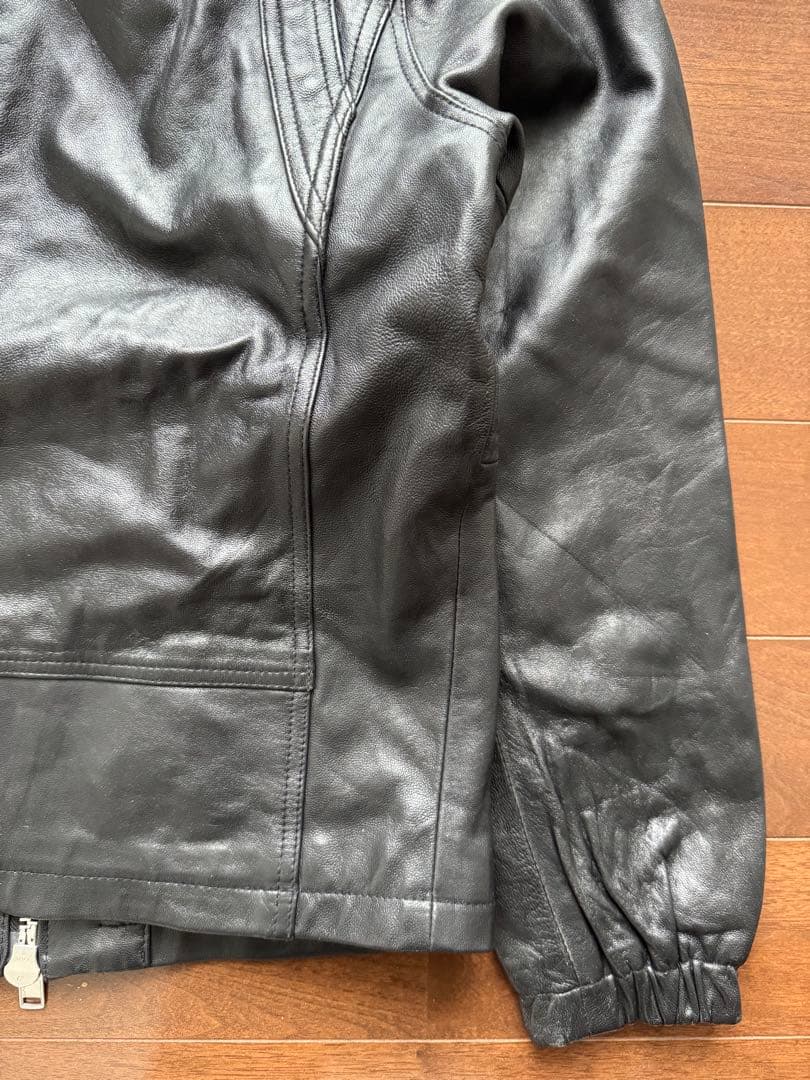 未使用品 HE A DL_INER フードレザー44 VANQUISH Y2K