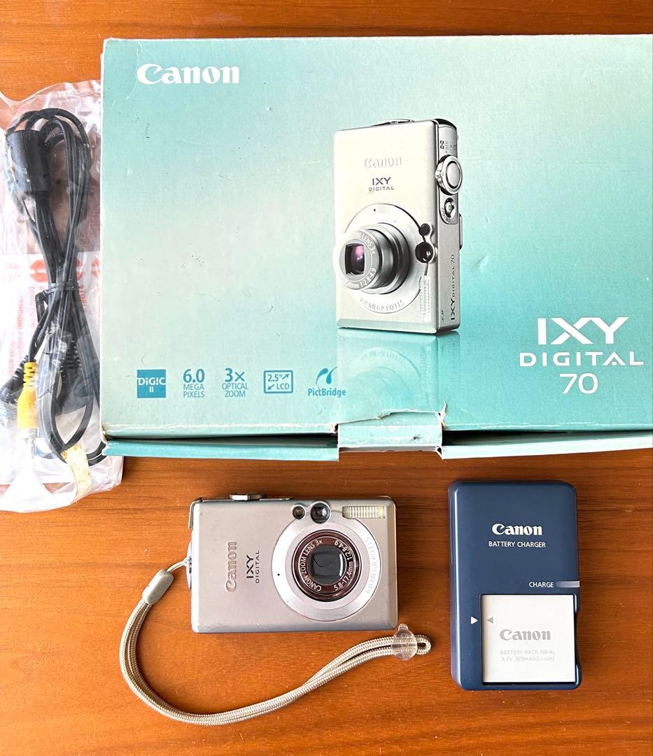 デジタルカメラ canon ixy digital 70