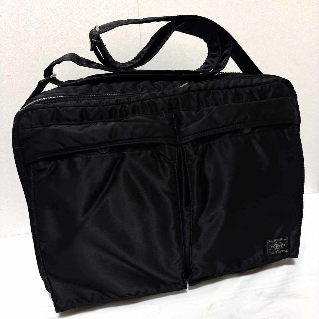 極美品✨廃盤 ポーター タンカーショルダーバッグ XL 吉田カバン ブラック