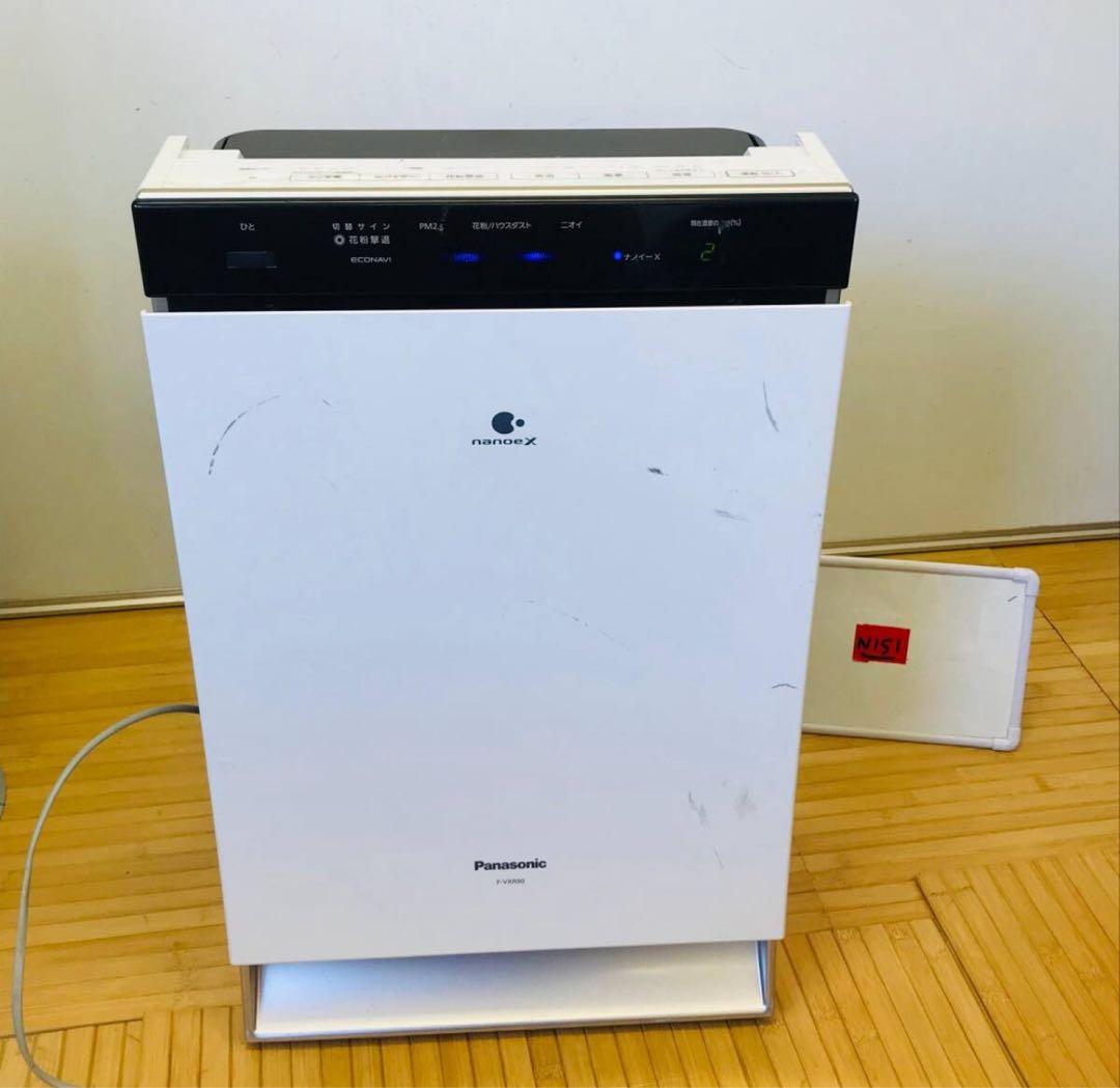 PanasonicF-VXR90 加湿空気清浄機2018年製 ナノイー X動作品