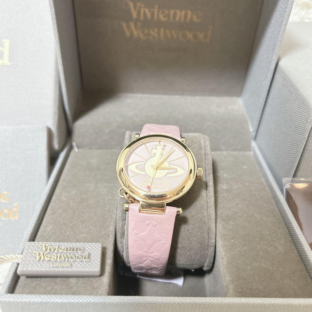 【美品】✨大人気✨ヴィヴィアンウエストヴッド腕時計レディース