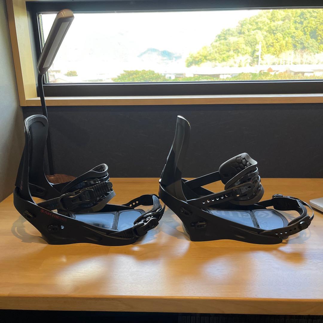 FLUX XFスノーボードビンディング ブラック　Lサイズ