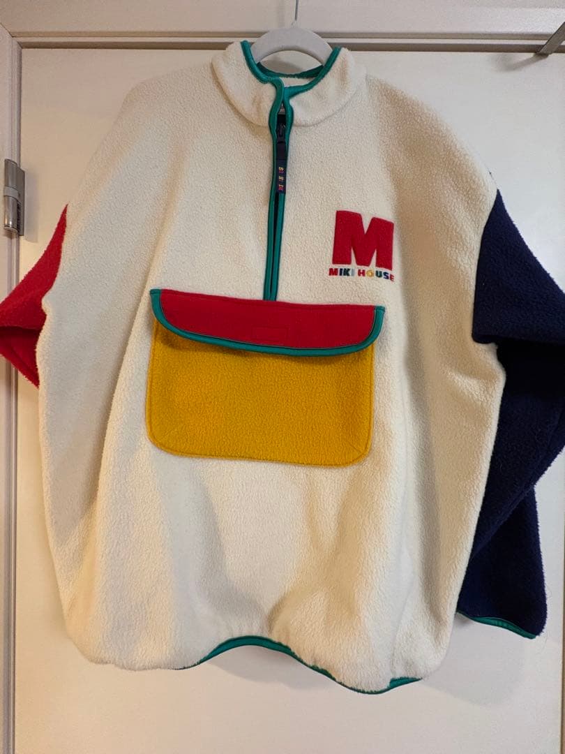 ヴィンテージ ミキハウス フリース ハーフジップ ラージ ヴィンテージ