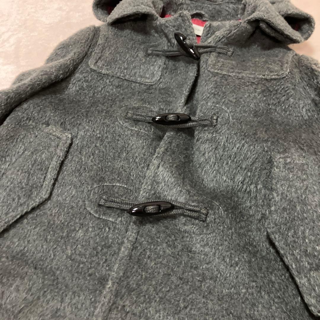 ポールスミスダッフルコートアルパカ混シャギーウールコート