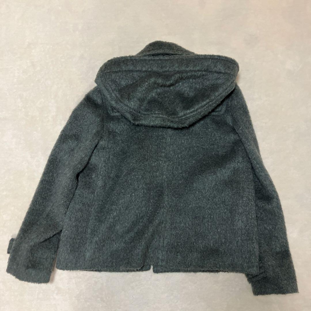 ポールスミスダッフルコートアルパカ混シャギーウールコート