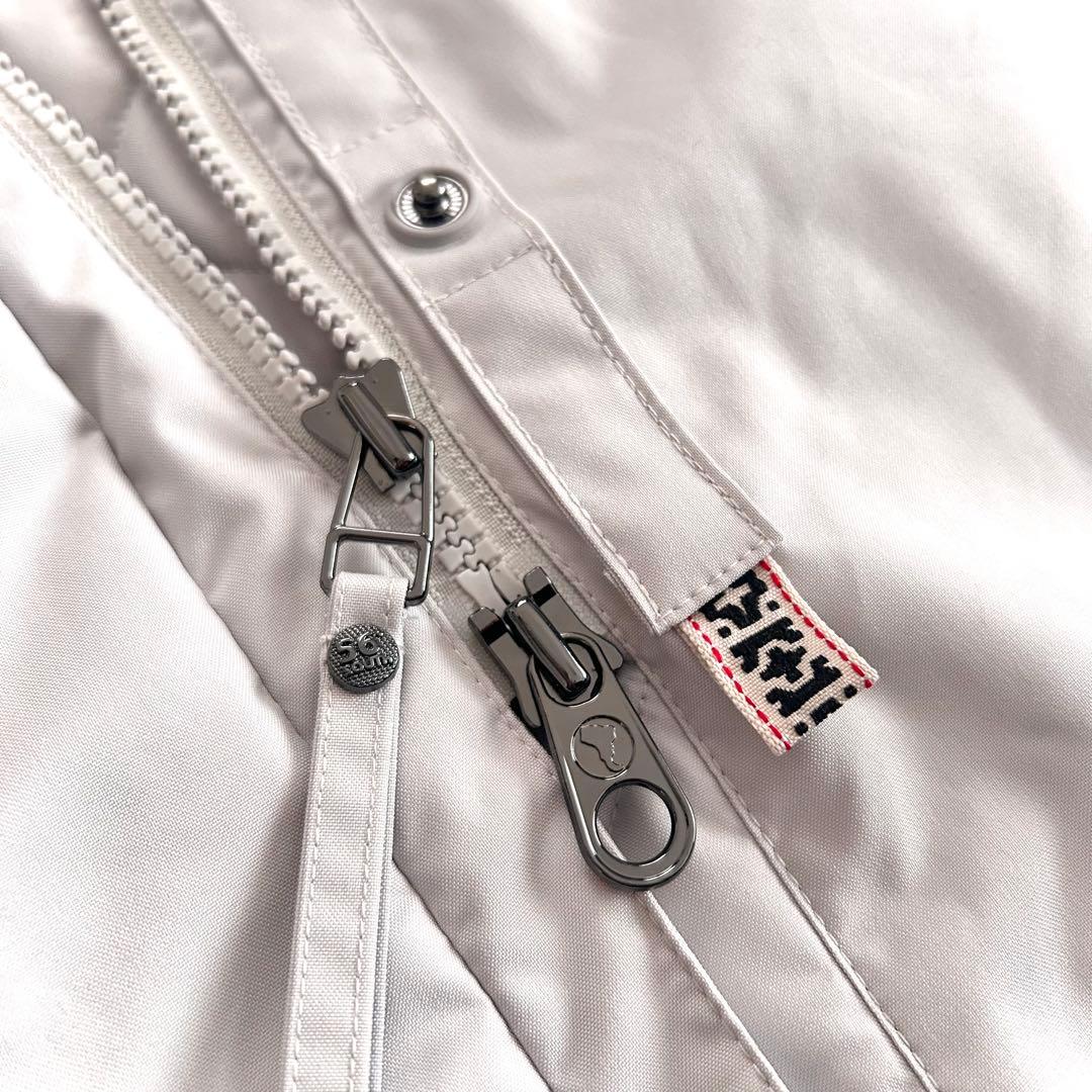 タグ付 ケープホーン エコダウンジャケット REMOTA ファー 42 グレー