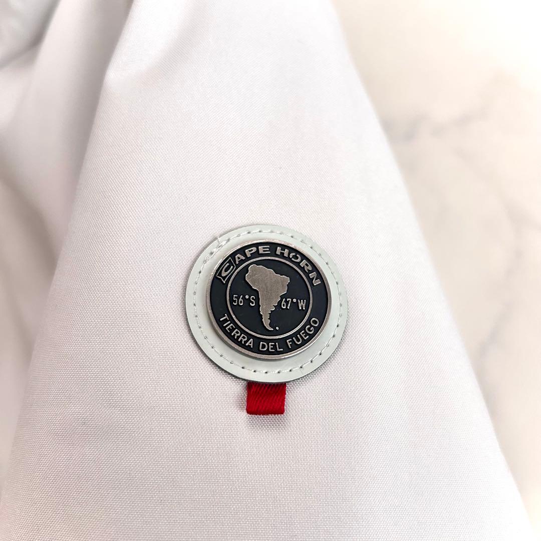 タグ付 ケープホーン エコダウンジャケット REMOTA ファー 42 グレー