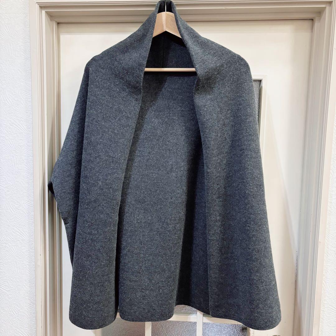 Deuxieme Classe スムース ニットガウン ショートコート