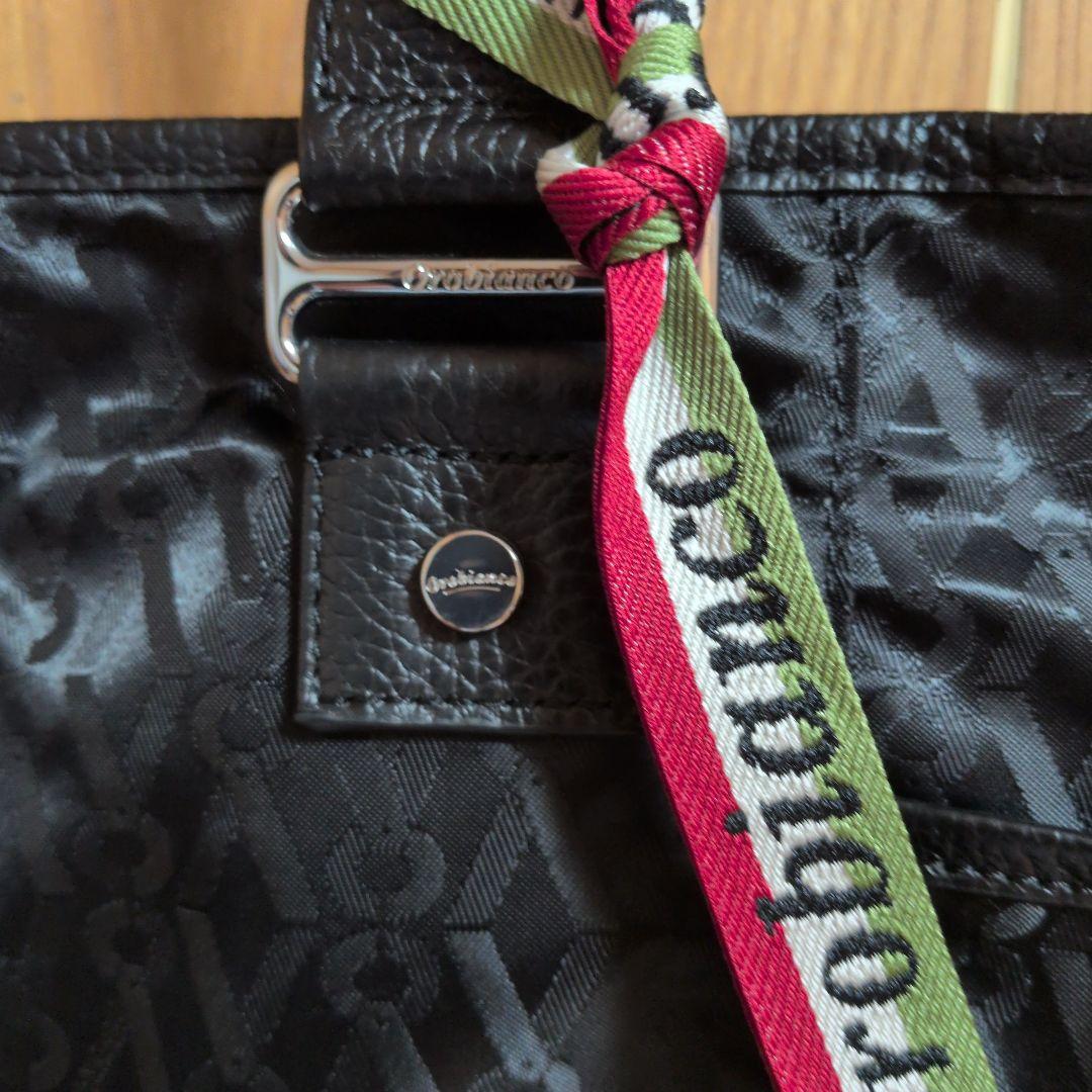 【お値下げ不可】オロビアンコ　トートバッグ　ブラック【目立った傷や汚れなし】