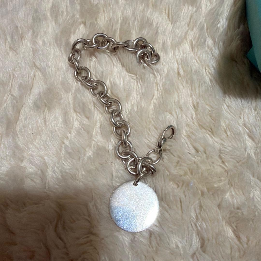 TIFFANY リターントゥ ラウンドタグ チェーンブレスレット　ティファニー