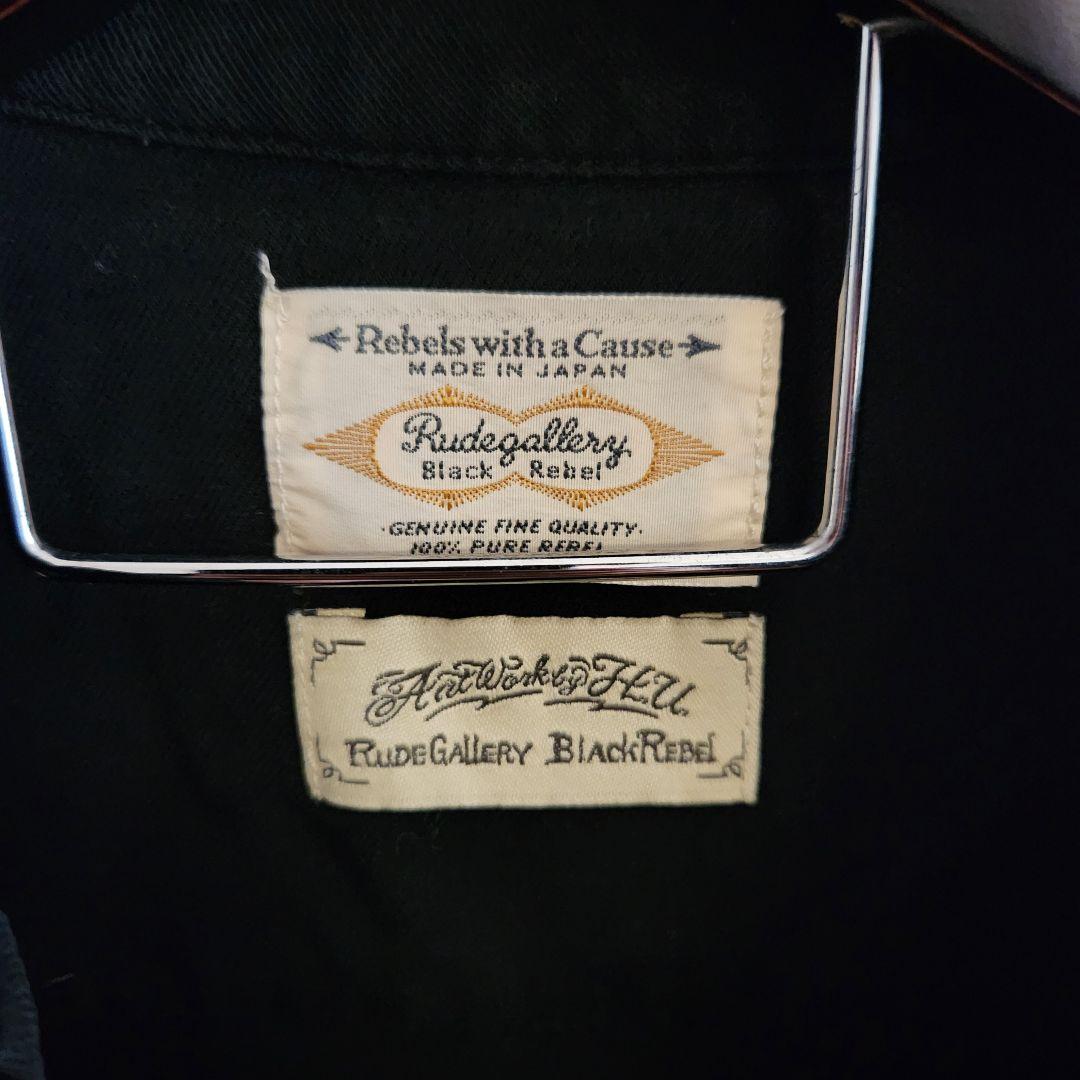 ミ*ー様 RudeGallery Black Rebel 半袖シャツ ブラック