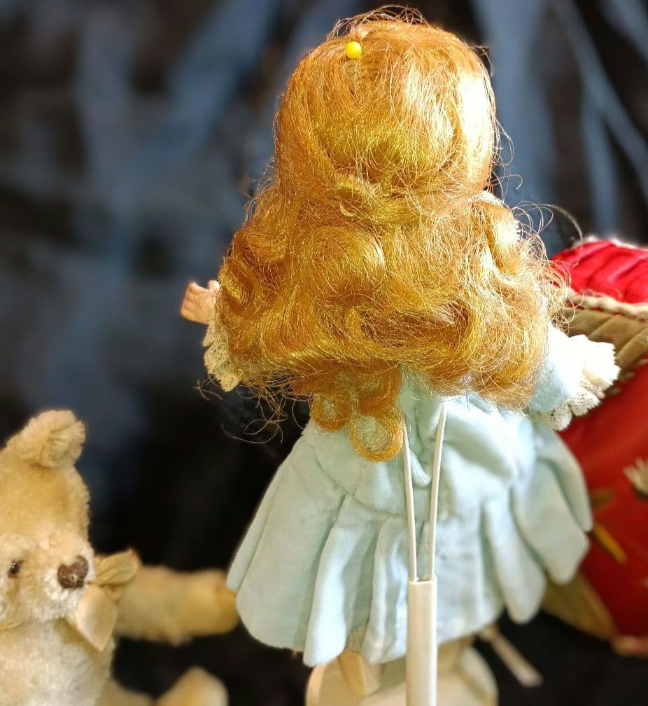 ⭐S2 　アンティークドール　ミニョネット　かわいいシモン・ハルビック　S＆H⭐