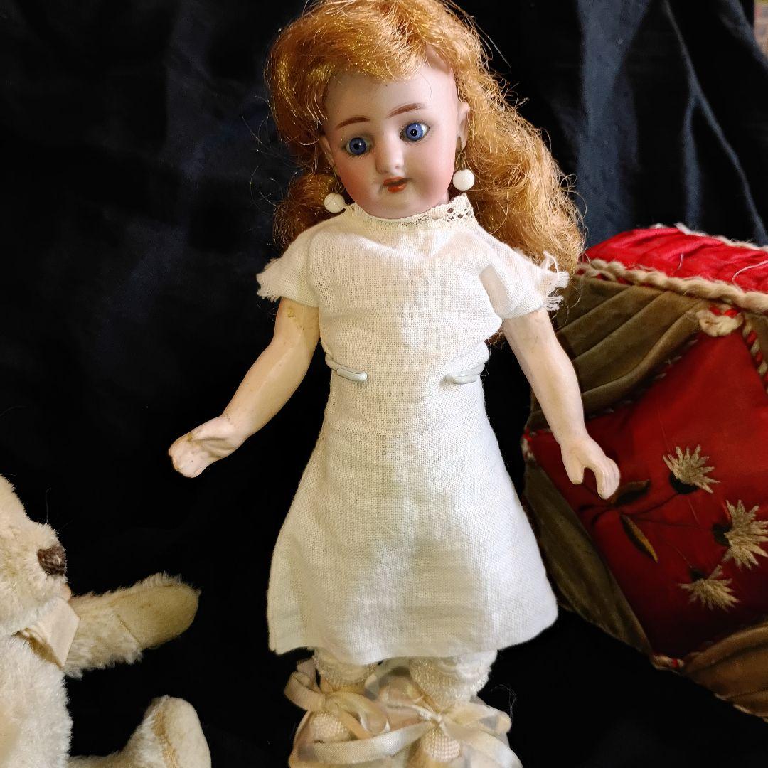 ⭐S2 　アンティークドール　ミニョネット　かわいいシモン・ハルビック　S＆H⭐