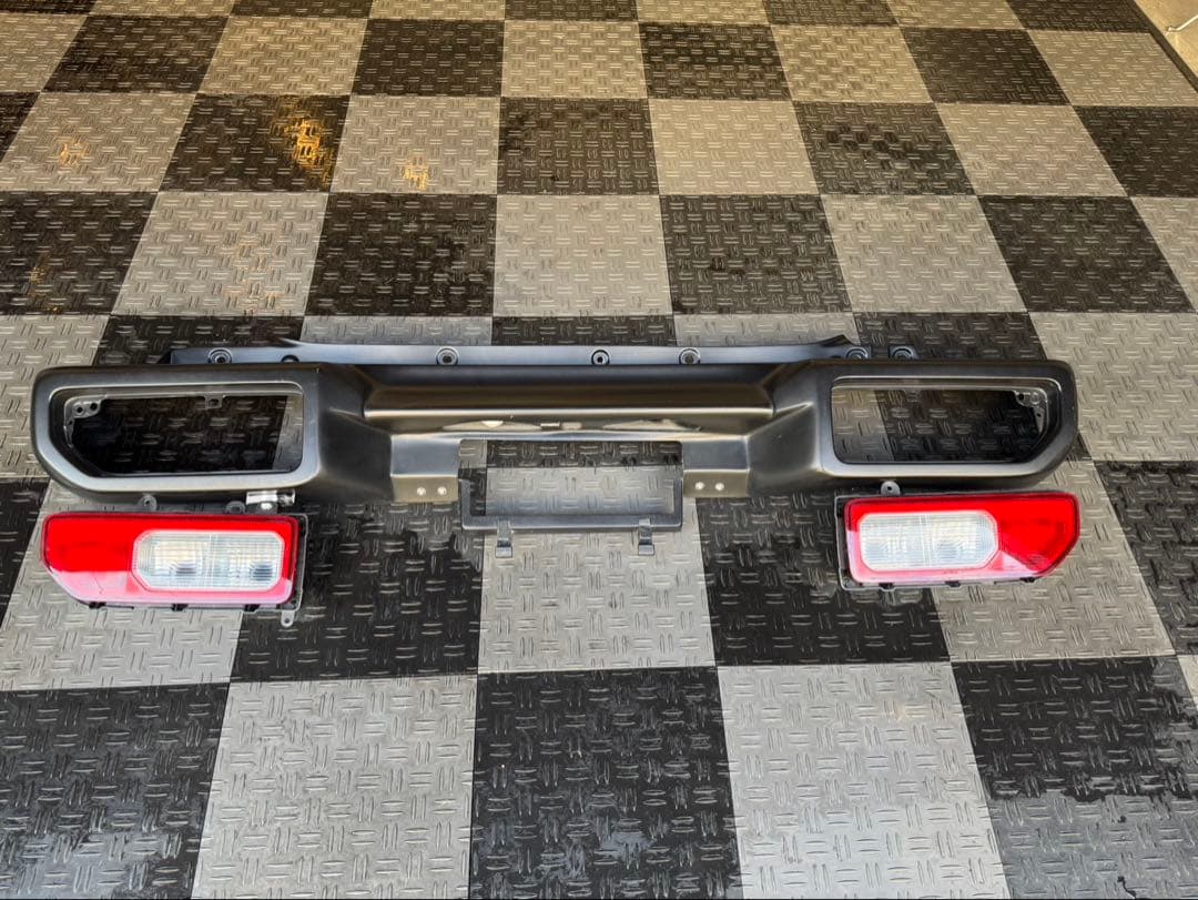 ジムニーシエラJB74 K3zeroリアショートバンパー 黒