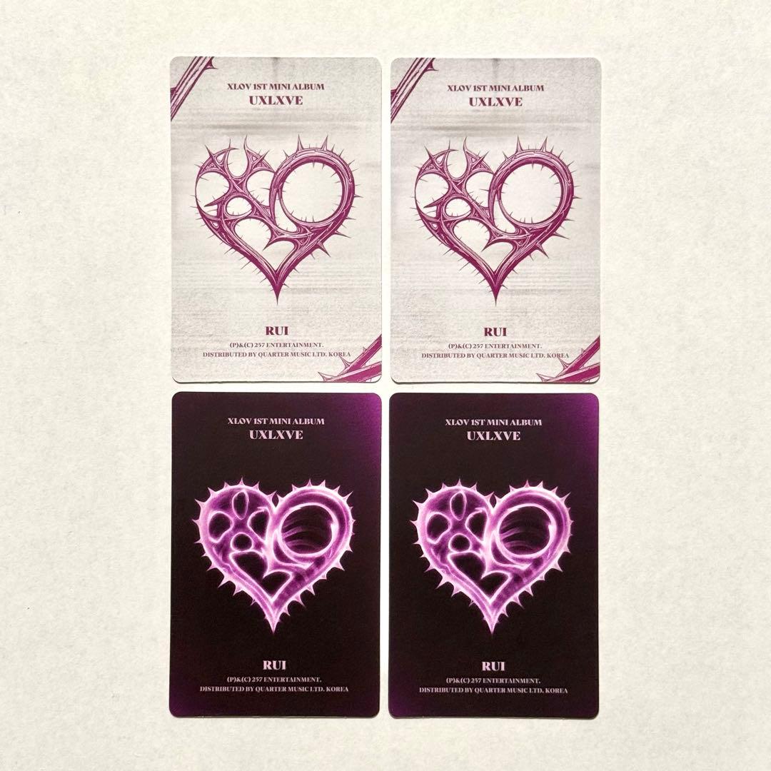 XLOV UXLXVE 封入トレカ コンプセット