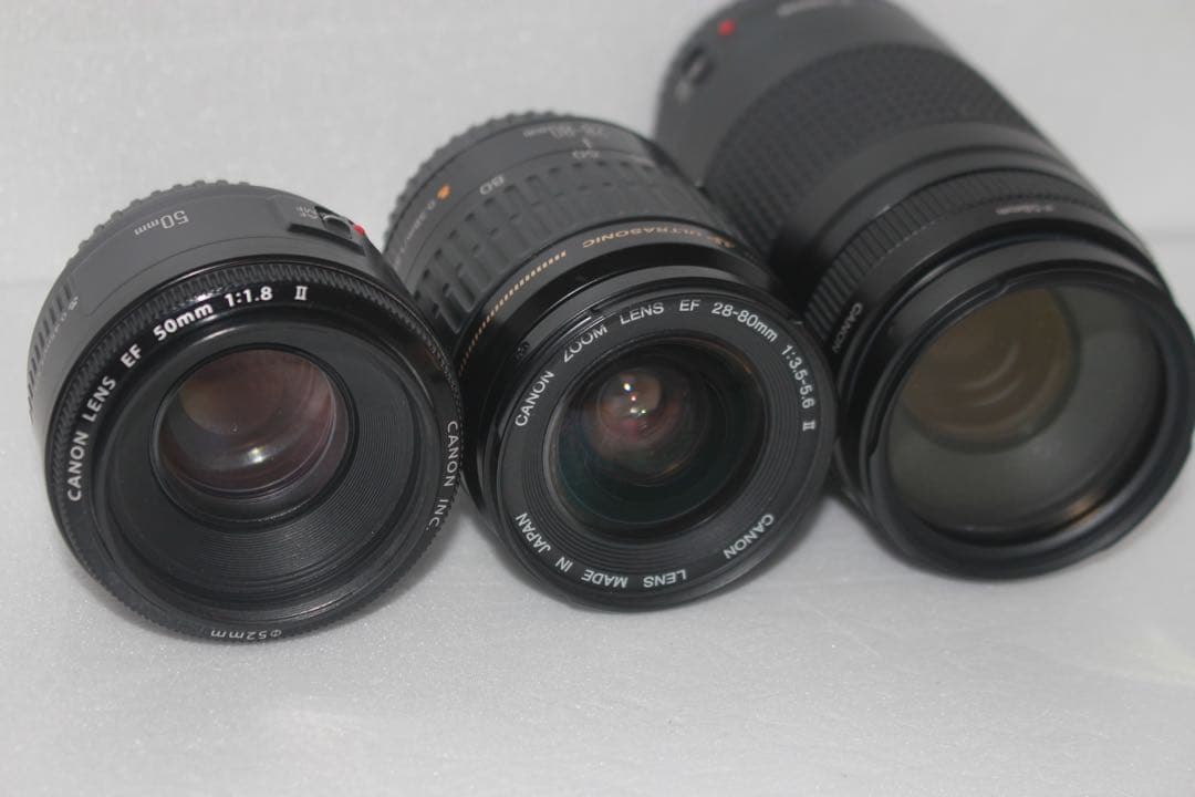 ☆Wi-Fi対応☆キャノン　Canon EOS 9000D トリプルレンズセット