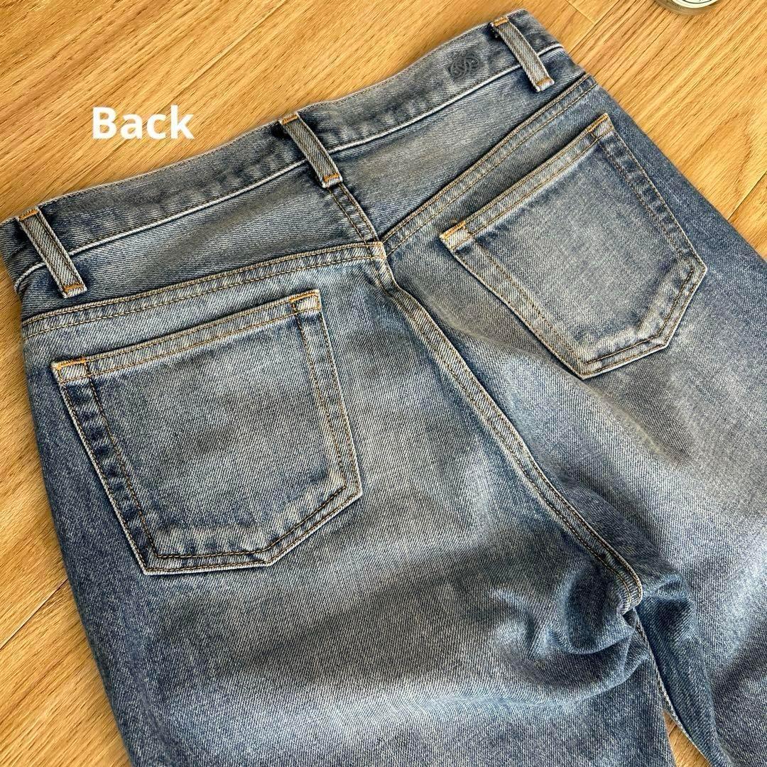 Drawerドゥロワー　ブリーチ5ポケットデニムパンツ34　ネイビー　定番現行品