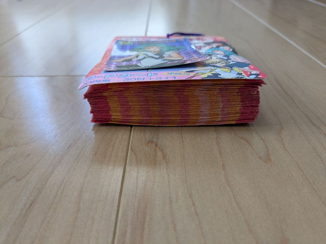 未開封　未使用　アマダ　セーラームーン　PPカード束　34袋＋台紙カード1枚