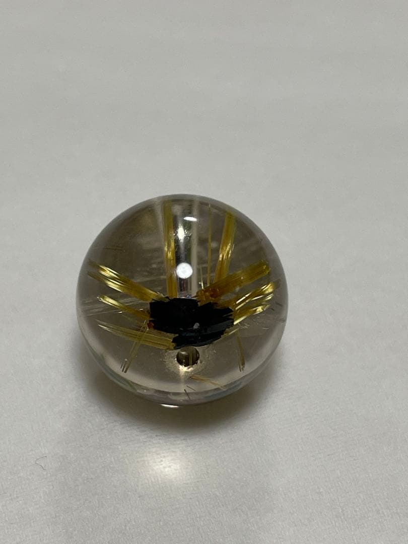 太陽放射ルチルクォーツ