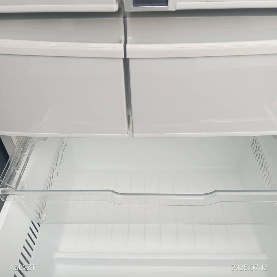 F001 パナソニック　冷蔵庫　大型　6ドア　自動製氷機能付き415Lファミリー