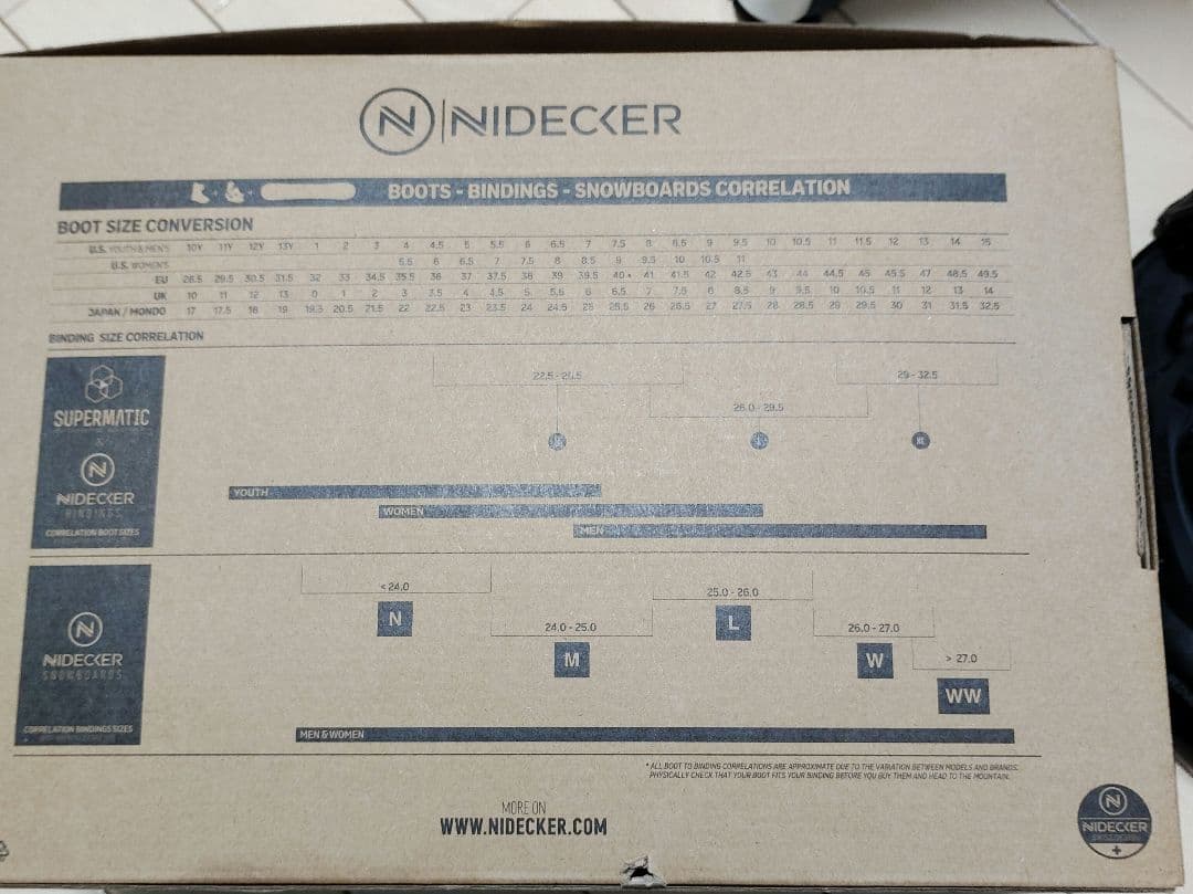 新品未使用 NIDECKER SUPER MATICスーパーマティック L