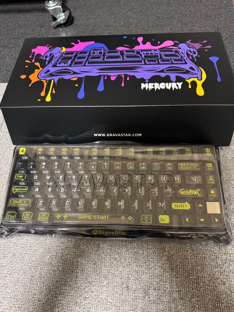 GravaStar Mercury K1 LITE メカニカルキーボード美品