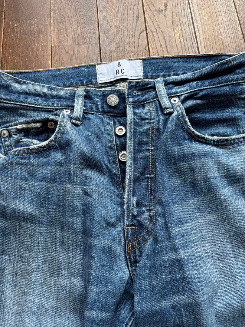 【Curensology】＜&RC＞セルビッチクラッシュデニム